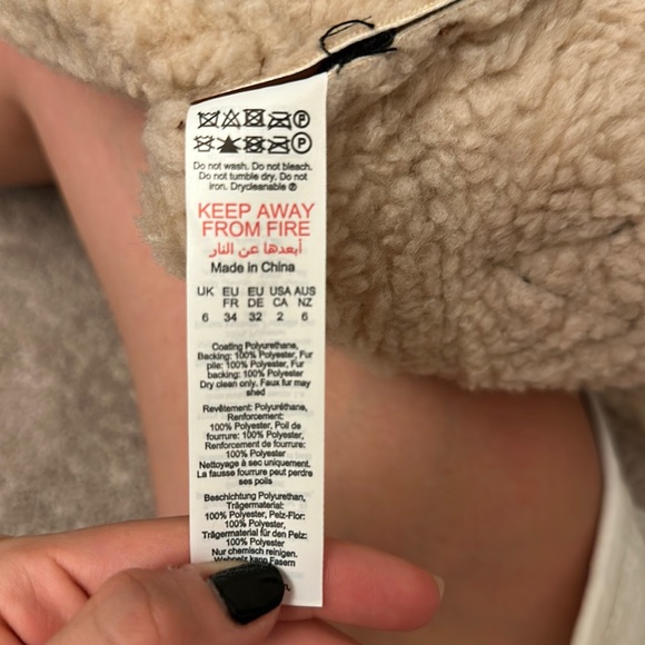 Colorblock Aviator Jacket - Picture 4 of 4